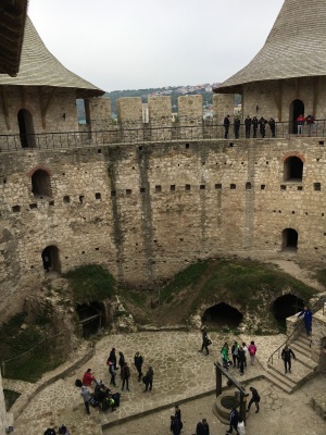 The original wooden fortress was rebuilt in stone in the 1540s.